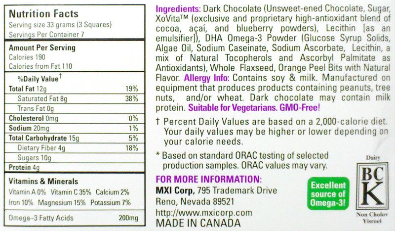 xocai-omega-squares-nutrition-facts