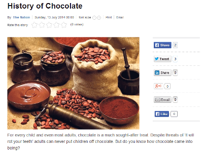 history-of-chocolate