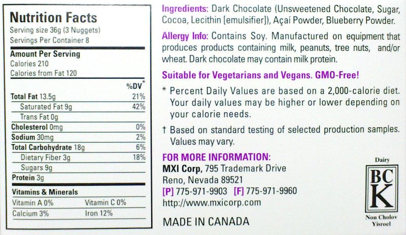 xocai-nuggets-nutrition-facts