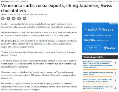 venezuela-cacao-export-restriction-cause-japan-swiss-chocolatiers-headache